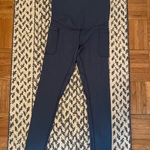 Navy High-Waisted Leggings